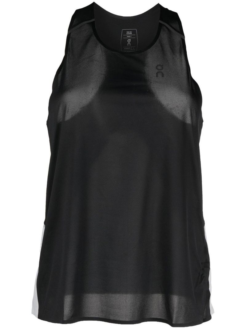 Black Racerback Vest