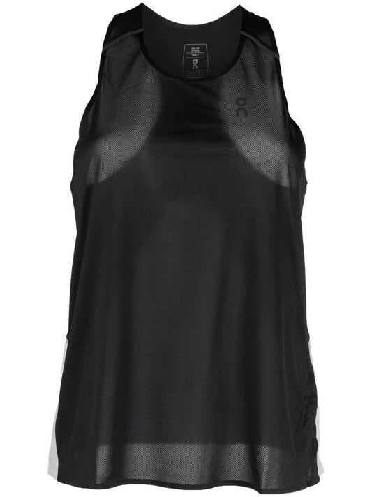 Black Racerback Vest