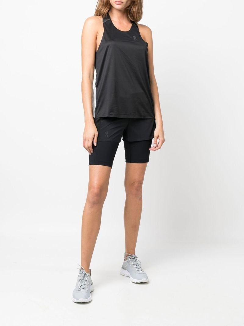 Black Racerback Vest