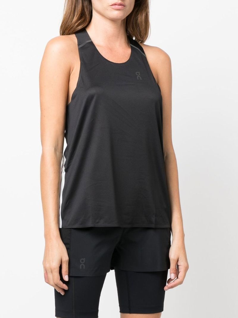 Black Racerback Vest