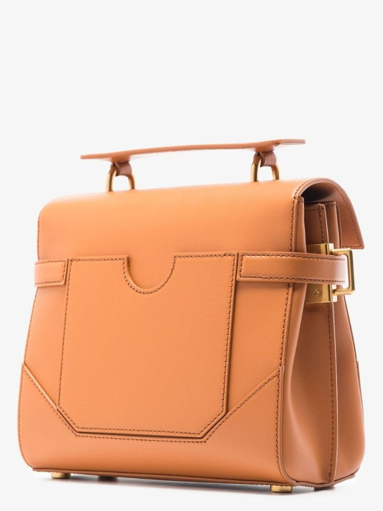 Brown B-buzz 23 Leather Tote Bag