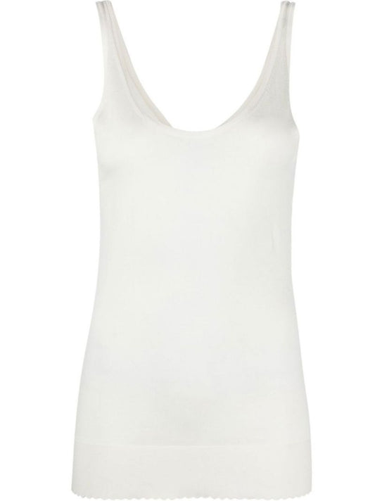 Neutral Scoop Neck Tank Top