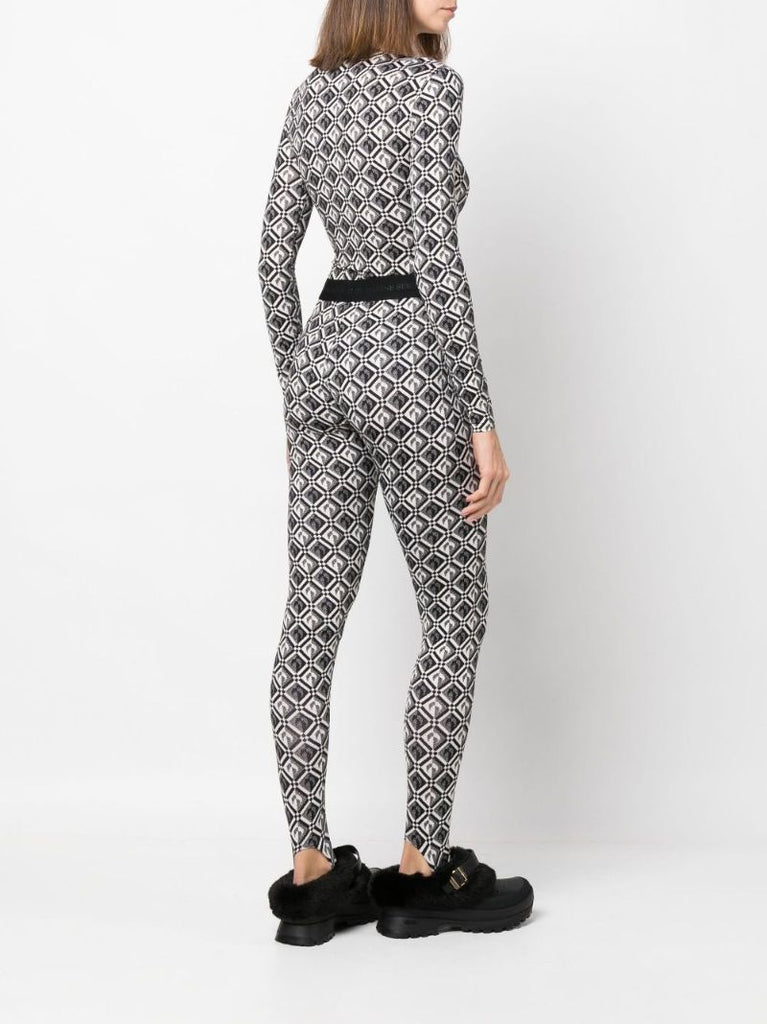 Black Moon Diamond Fuseaux Leggings