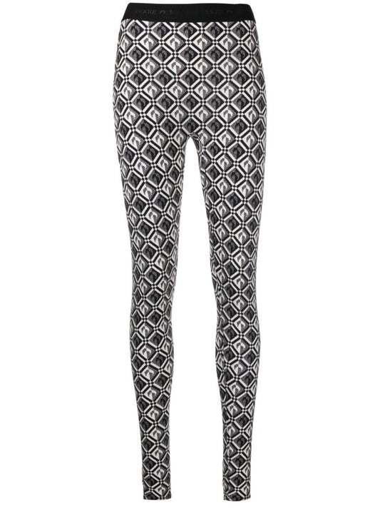 Black Moon Diamond Fuseaux Leggings