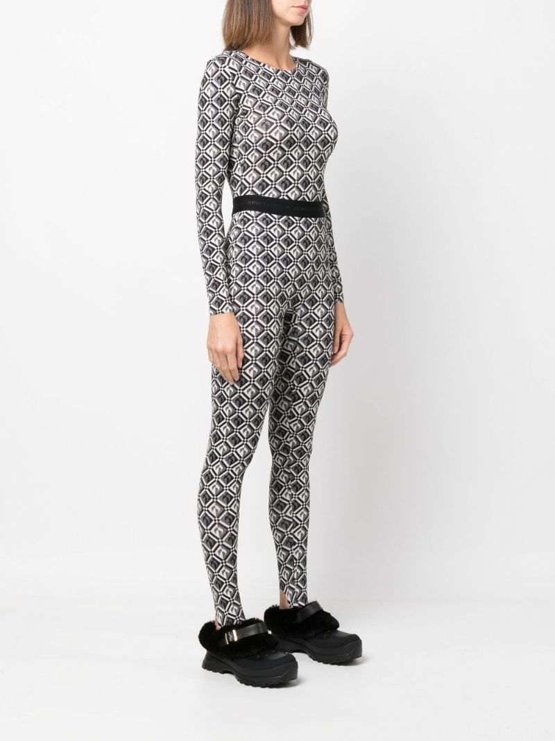Black Moon Diamond Fuseaux Leggings