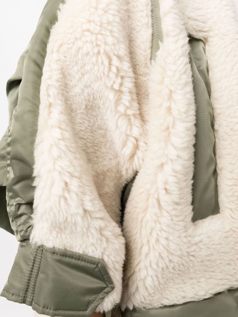 Neutral Panelled Coat