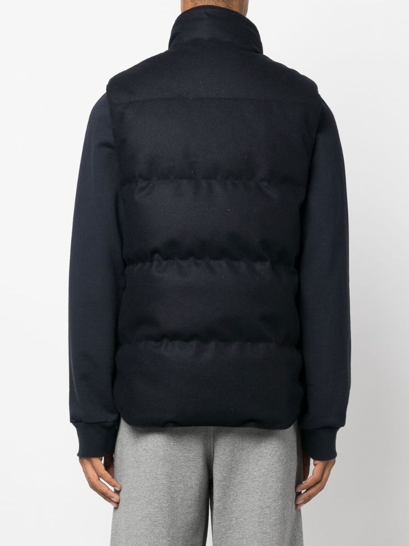 Navy Garson Padded Gilet