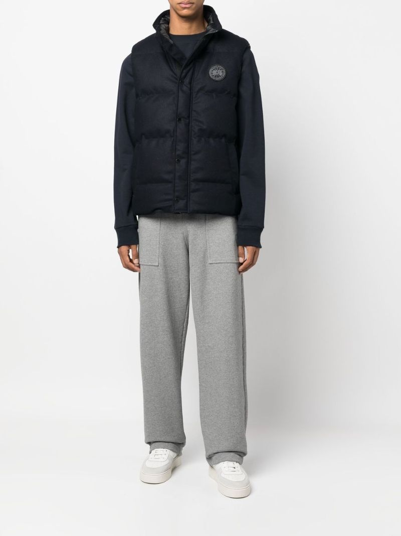 Navy Garson Padded Gilet