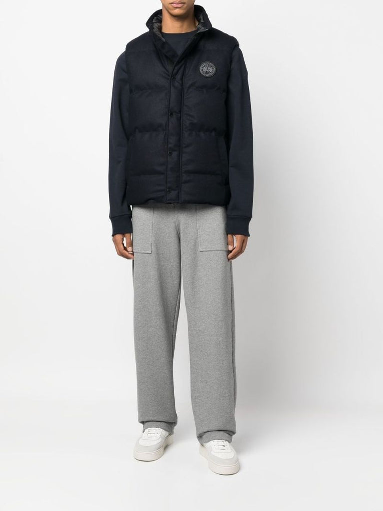Navy Garson Padded Gilet