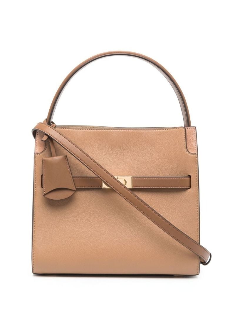 Brown Lee Radziwill Top Handle Bag