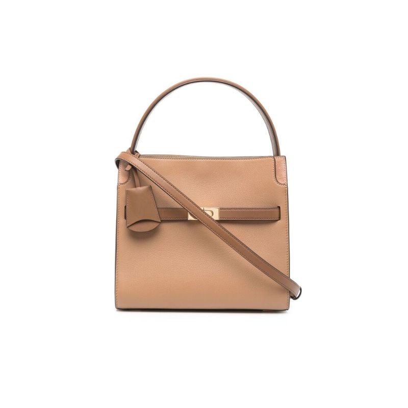 Brown Lee Radziwill Top Handle Bag