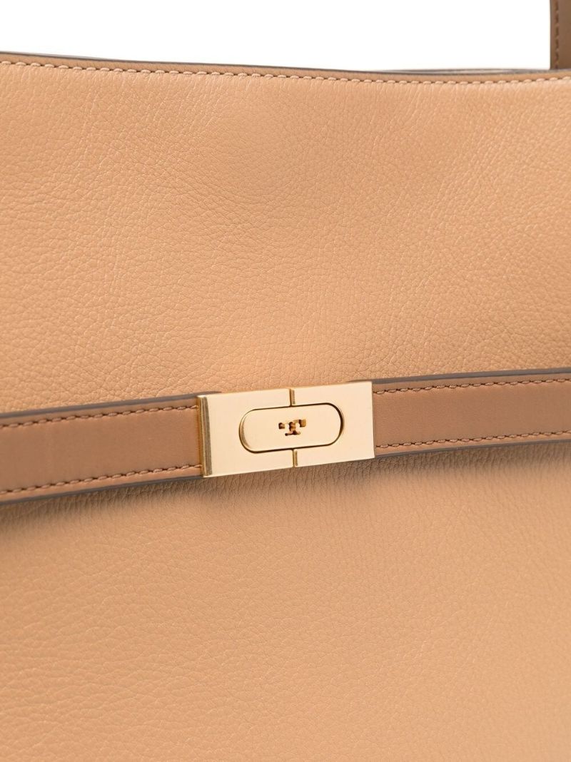 Brown Lee Radziwill Top Handle Bag
