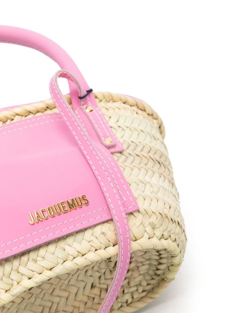 Pink Le Petit Panier Soli Tote Bag