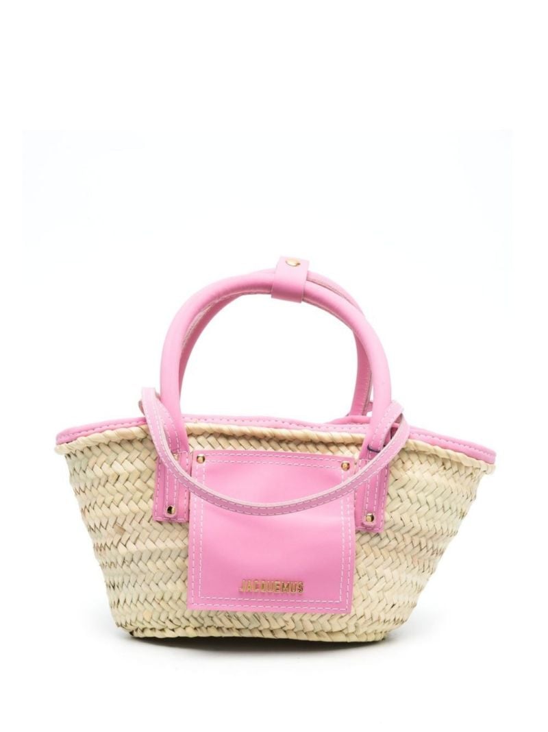Pink Le Petit Panier Soli Tote Bag