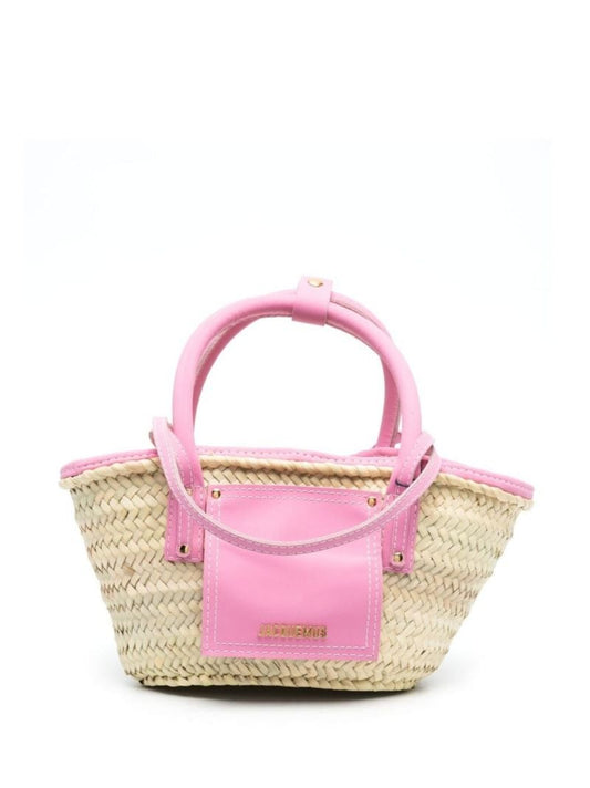 Pink Le Petit Panier Soli Tote Bag