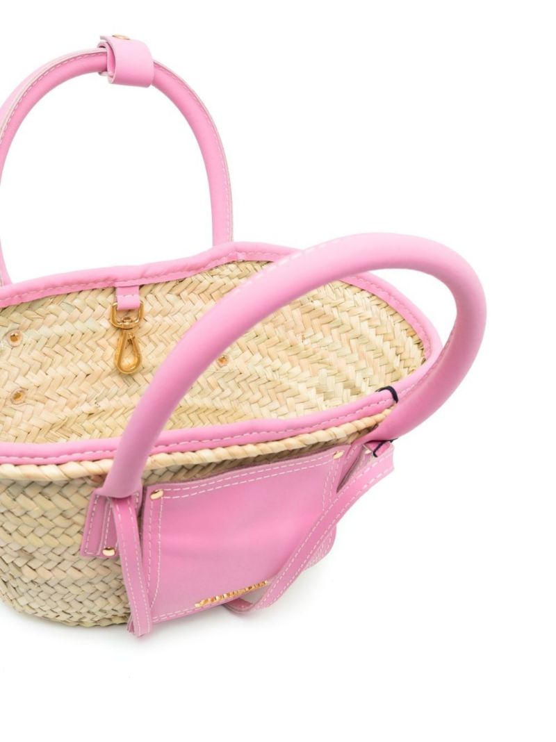 Pink Le Petit Panier Soli Tote Bag