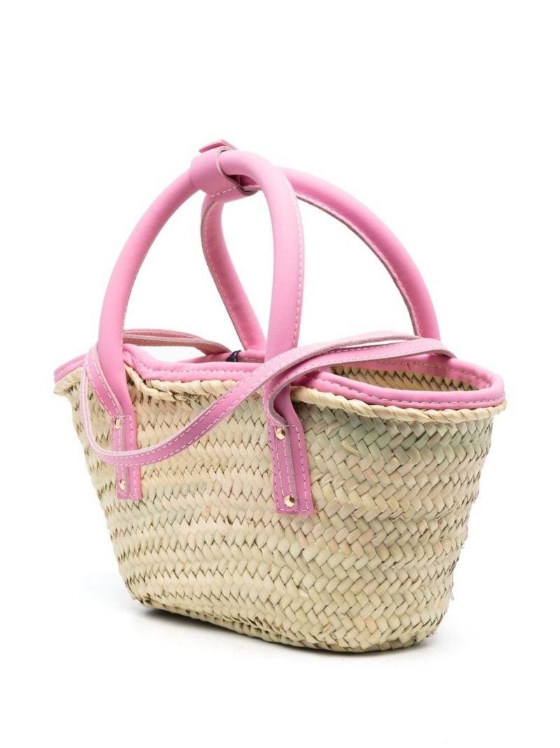 Pink Le Petit Panier Soli Tote Bag