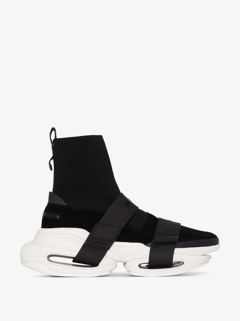 'sneaker B Bold Strap-knit   Sneaker	'