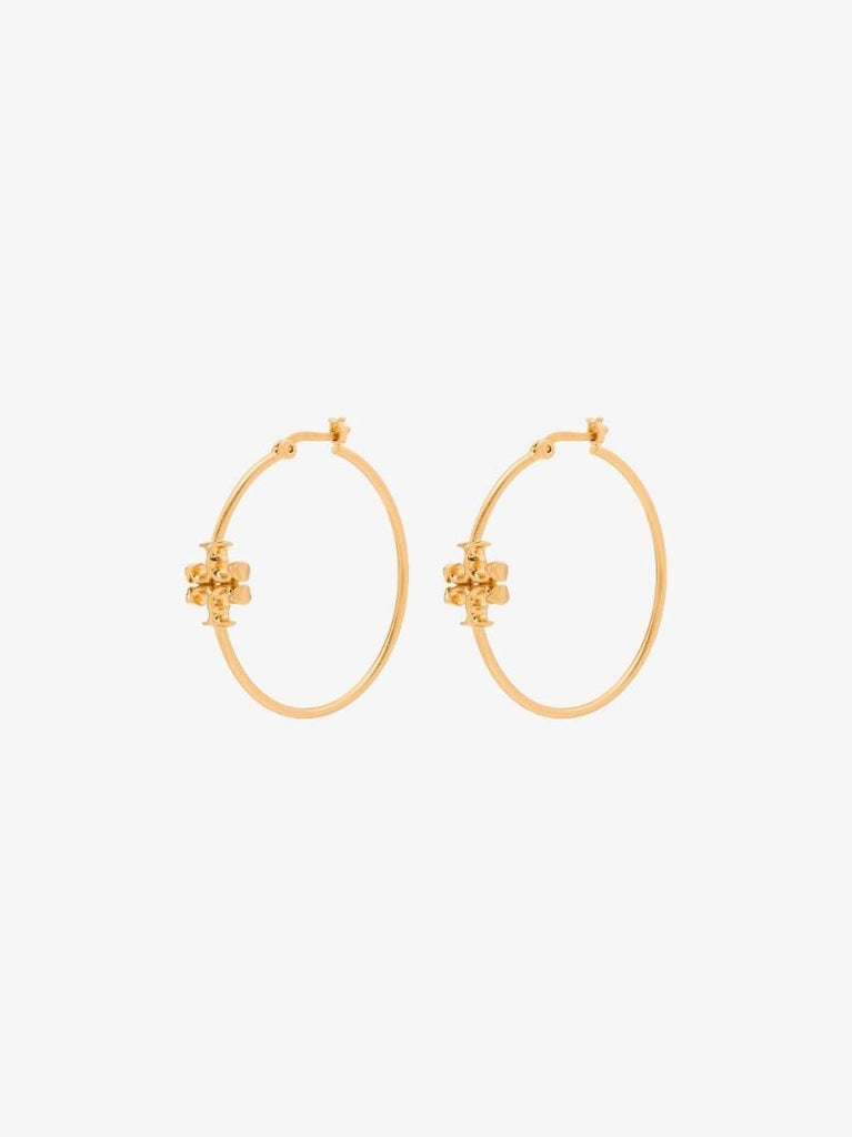 Gold Tone Eleanor Hoop Earring