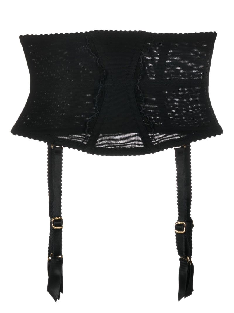 Black Sara Waspie Corset