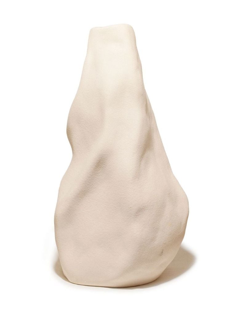 Beige Giant Wake Ceramic Vase