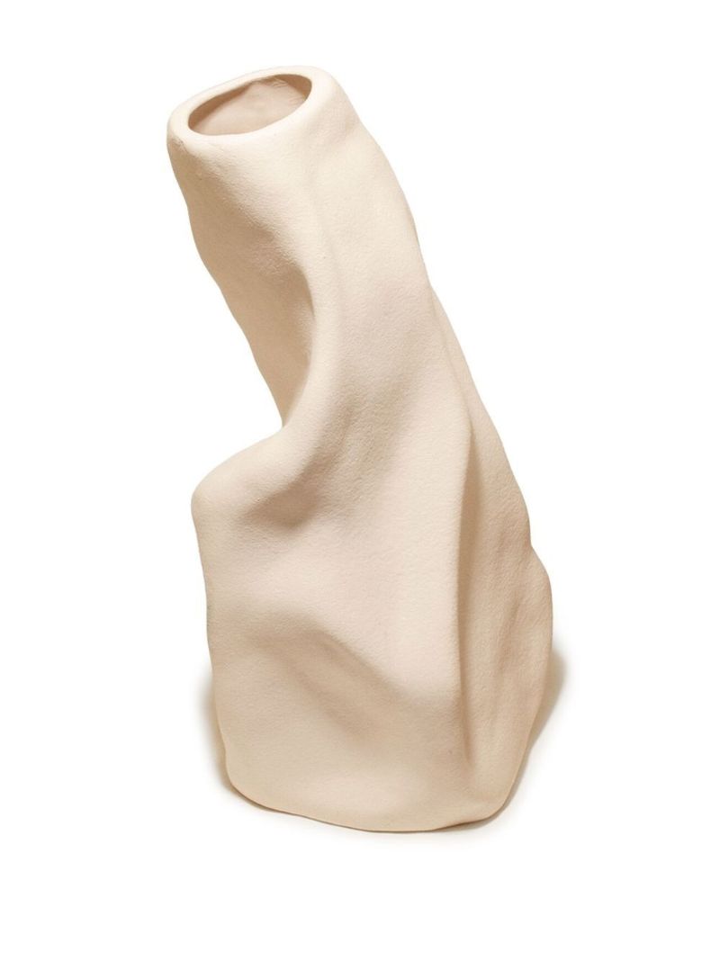 Beige Giant Wake Ceramic Vase