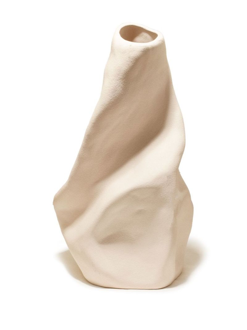 Beige Giant Wake Ceramic Vase