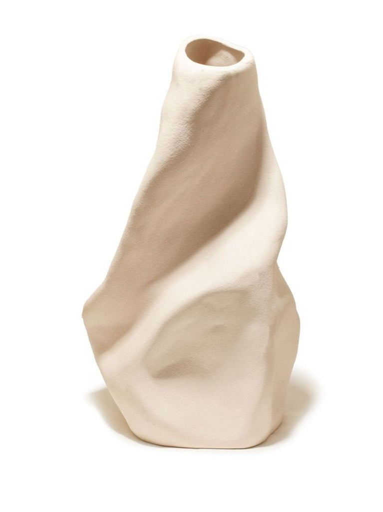 Beige Giant Wake Ceramic Vase