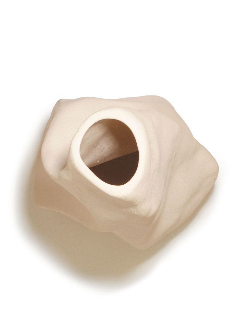 Beige Giant Wake Ceramic Vase
