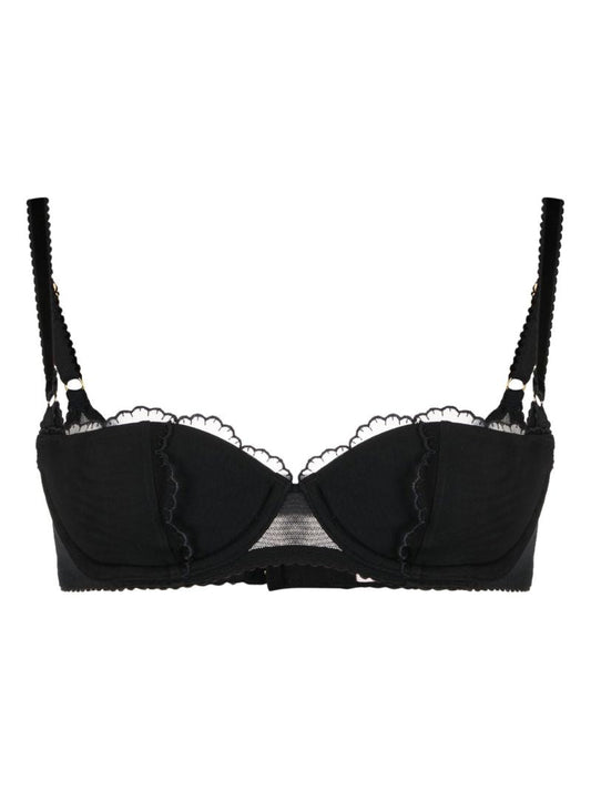 Black Sara Balconette Bra