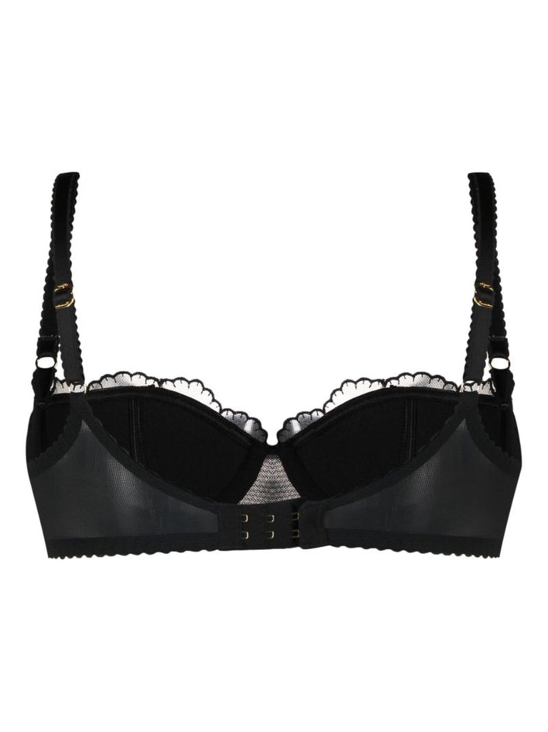 Black Sara Balconette Bra