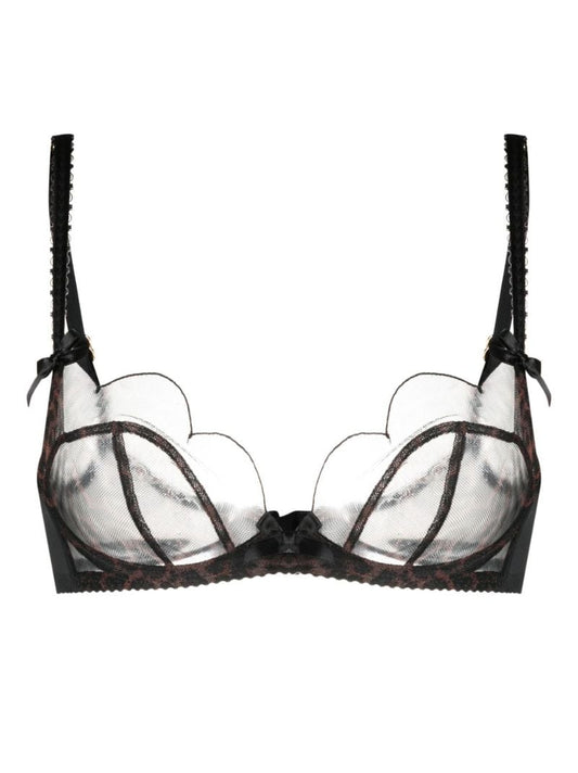 Brown Lorna Leopard Print Underwire Bra