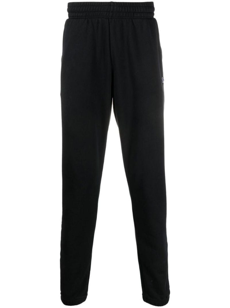 Black Fox Patch Cotton Track Pants