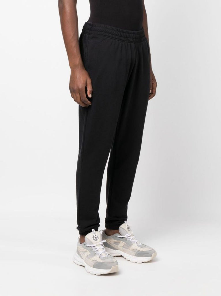 Black Fox Patch Cotton Track Pants