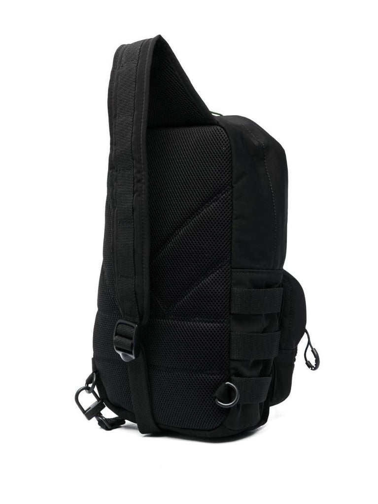 Black Jungle Cross Body Backpack