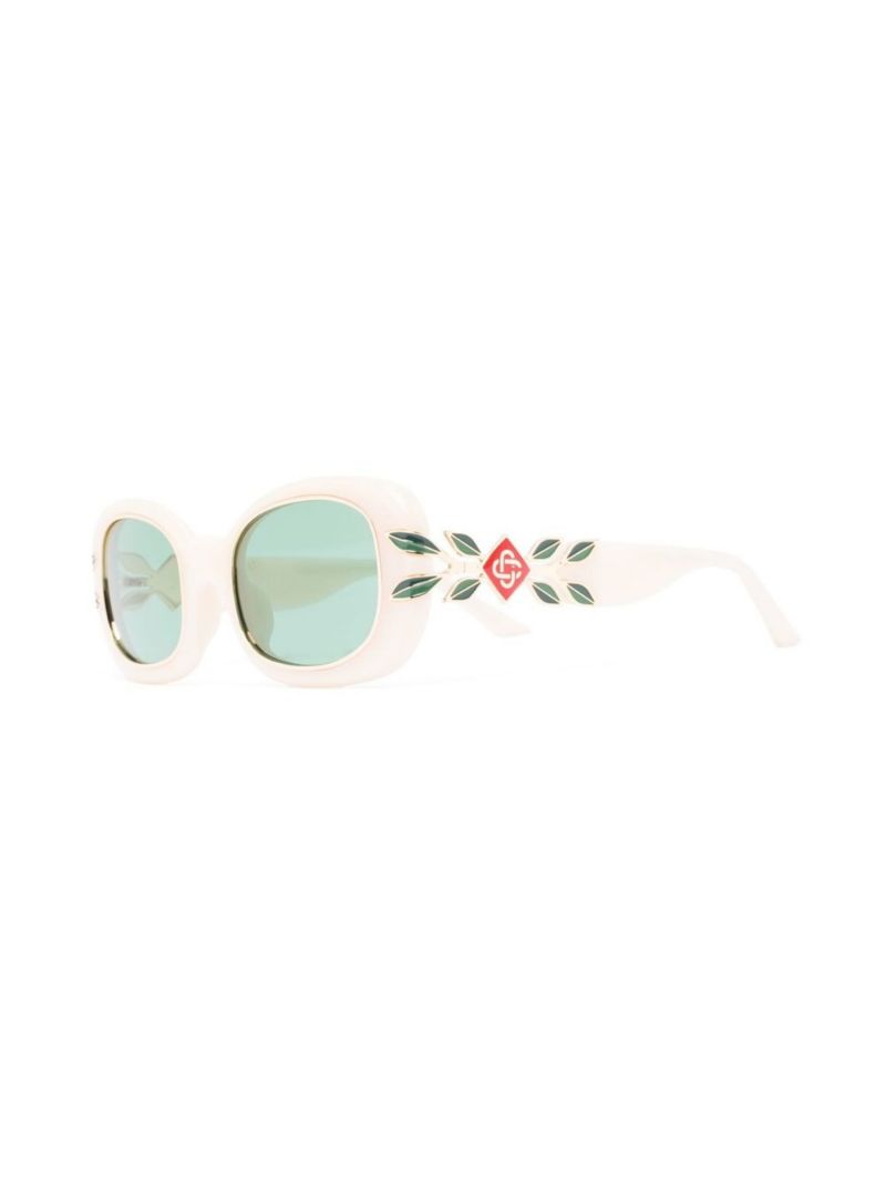 Neutral Oval Sunglasses
