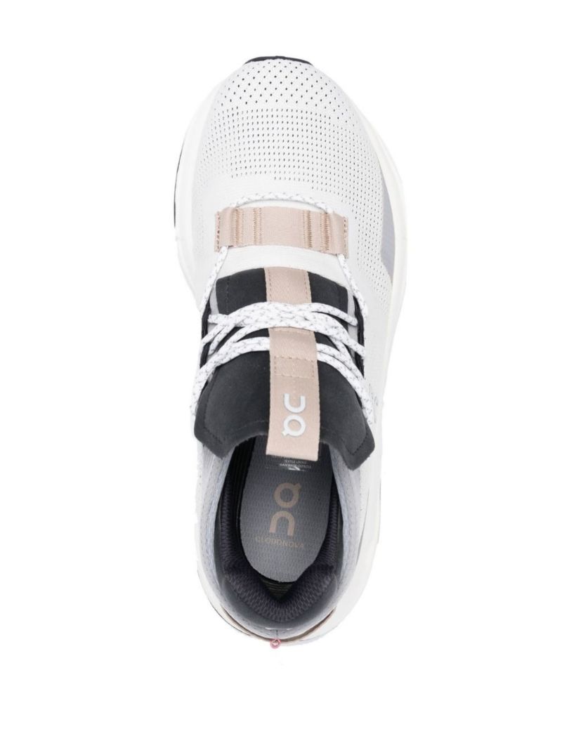 White Cloudnova Lace-up Sneakers