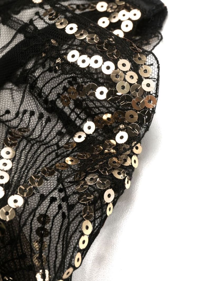 Black Quinny Embellished Underwired Bra