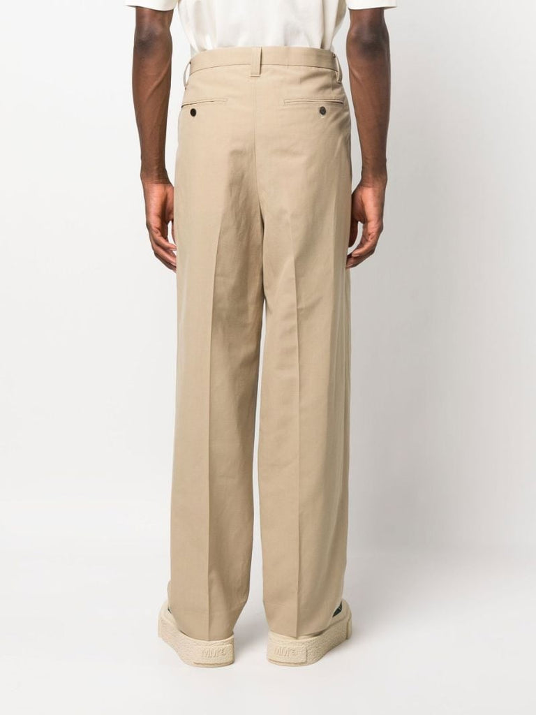 Neutral Mccloud Tailored Trousers
