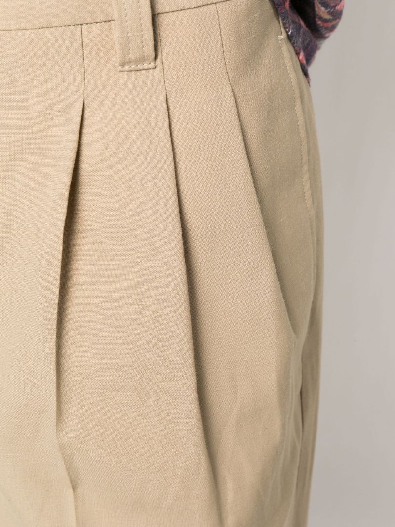 Neutral Mccloud Tailored Trousers
