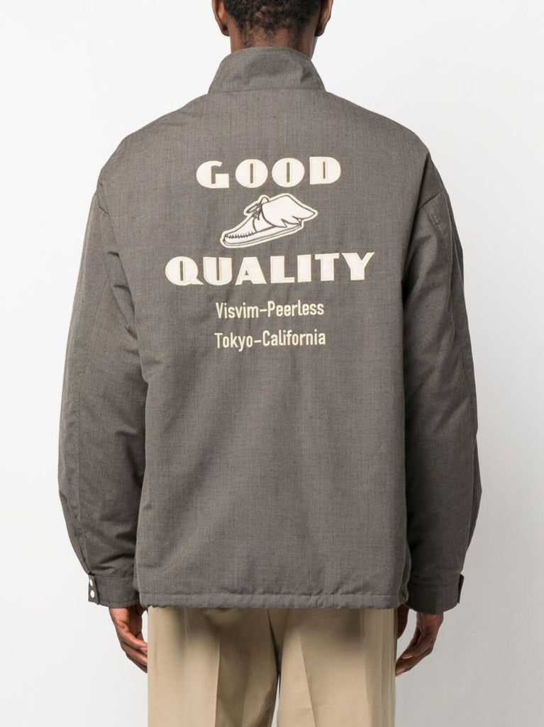 Grey Yardline Down Jacket