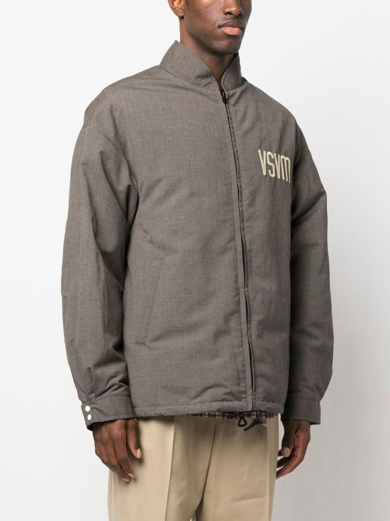 Grey Yardline Down Jacket