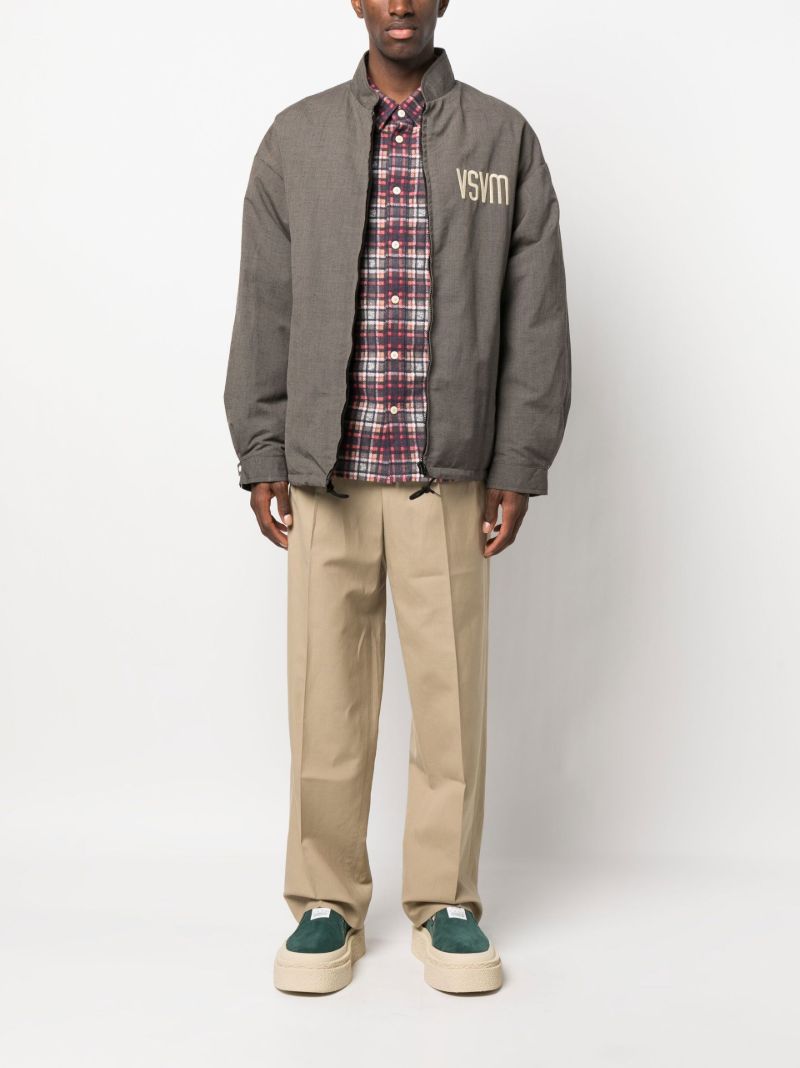 Grey Yardline Down Jacket