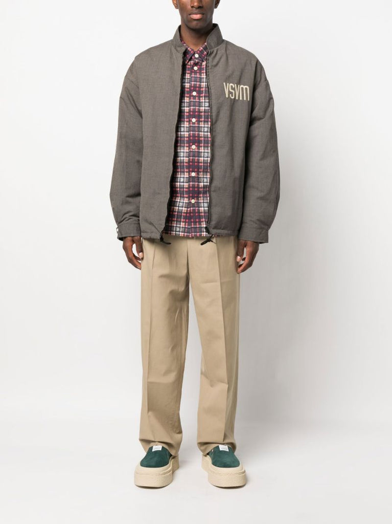 Grey Yardline Down Jacket