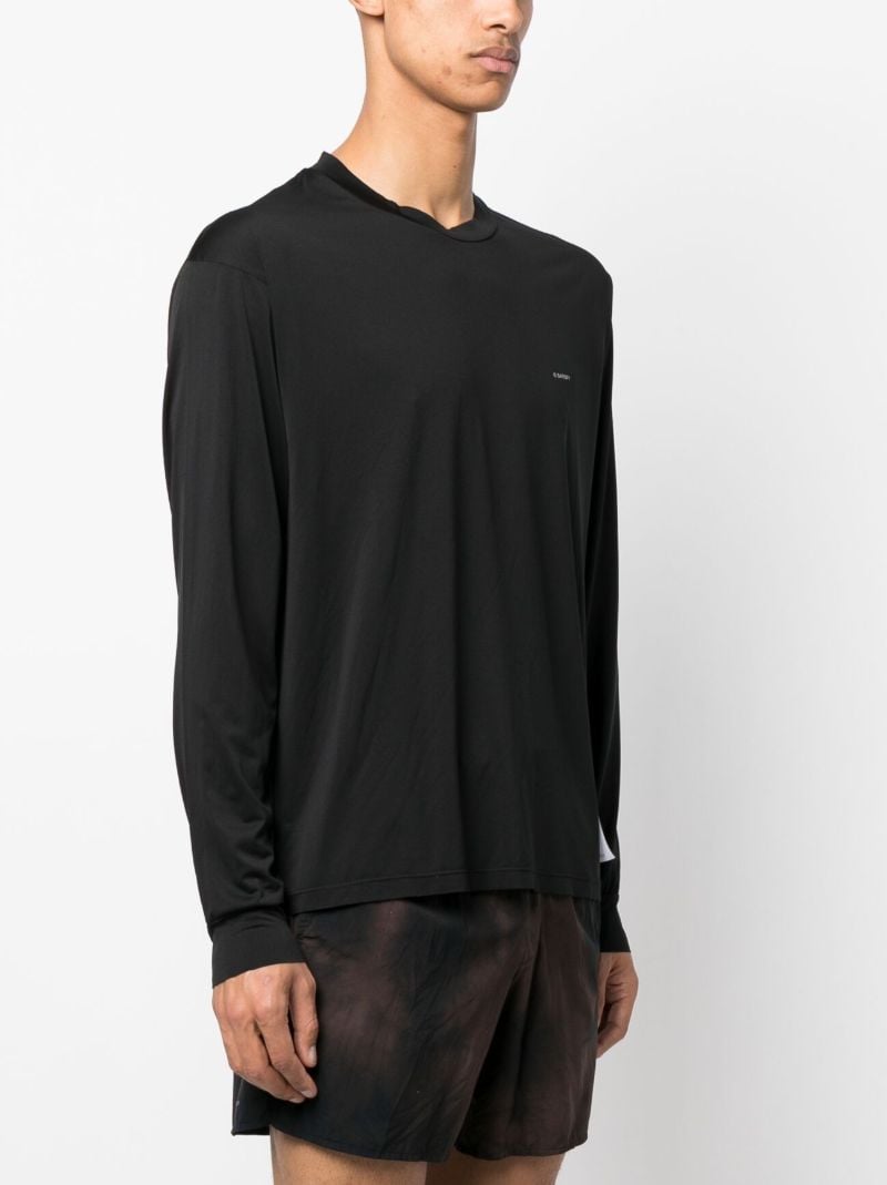 Black Auralite Long Sleeved T-shirt