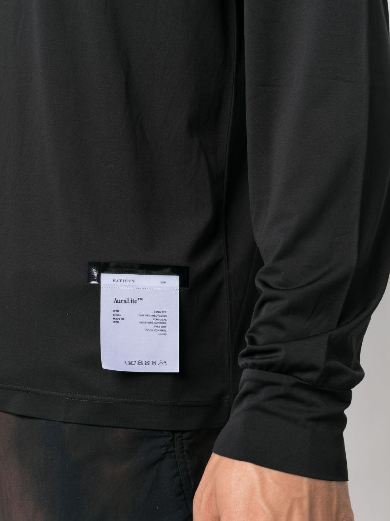 Black Auralite Long Sleeved T-shirt