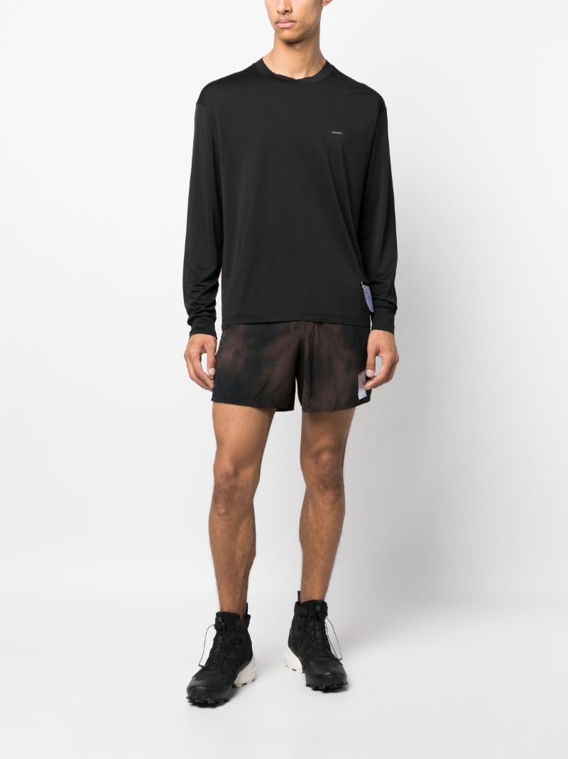 Black Auralite Long Sleeved T-shirt