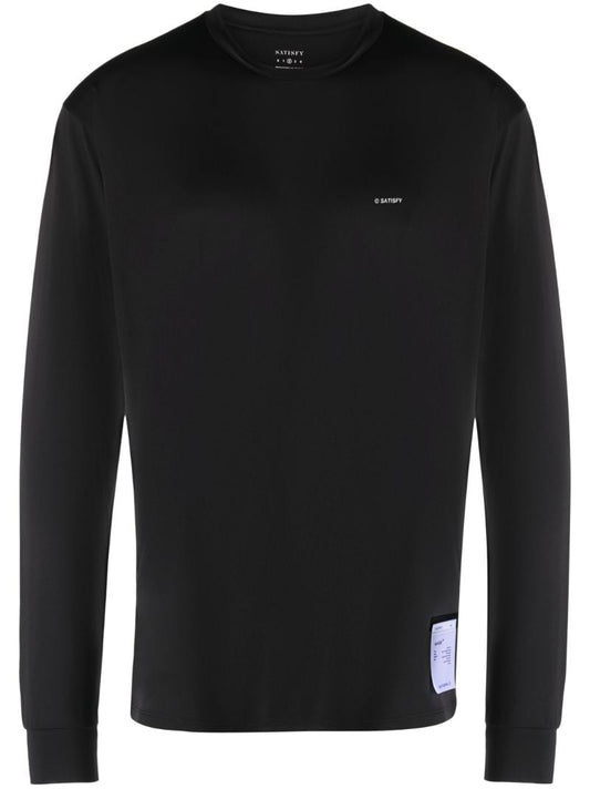 Black Auralite Long Sleeved T-shirt