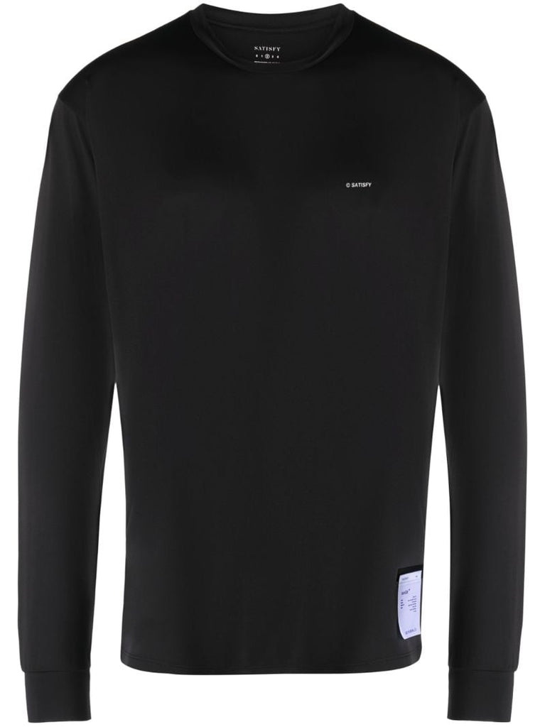 Black Auralite Long Sleeved T-shirt