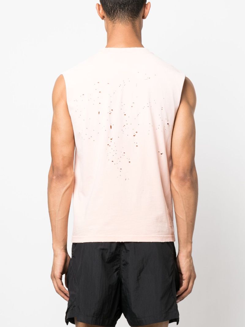 Pink Mothtech Muscle Tee Vest